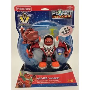Fisher Price Planet Heroes Mars Digger